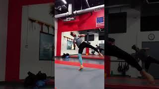 Cheat 720. Stick your KICKS #martialarts #muaythai #kickboxing #mma #tricking