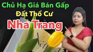 Chủ Cần Tiền Hạ Giá Bán Cho Nhanh Lô Đất Thổ Cư Nha Trang| Bán Đất Nha Trang Giá Rẻ