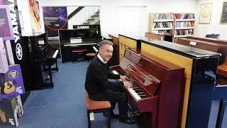 Used Fischer Upright Acoustic Piano Demonstration & Review | Rimmers Music 'The PianoPeople'