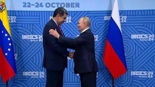 Putin meets Venezuela's Maduro at BRICS summit | AFP