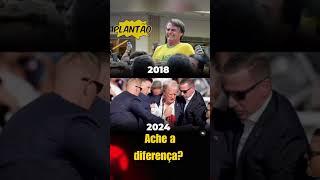 Acho a diferença entre Donald Tramp e Bolsonaro #noticias #plantão #urgente #política #news #urgente