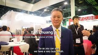 Canadian Solar RE+ 2023 at Las Vegas - Yan Zhuang