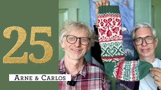 Episode 25 -  Christmas Stocking Knit-Along 2024 with ARNE & CARLOS!  | Easy Daily Tutorial 