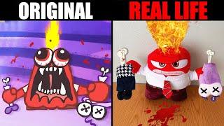 ANGER's DREAM | Best TikToks of Inside Out 2 |  | Original vs Real Life