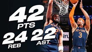 KAT & Josh Hart Were DOING IT ALL vs Mavericks | March 25, 2025