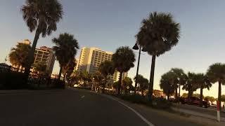 Clearwater Beach Longboard SK8r not looking to cross