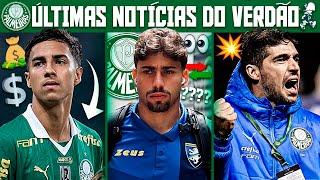 LOUCURA! VERDÃO ENCAMINHA SAÍDA DE CRIA! PALMEIRAS QUER ZAGUEIRO DO FUTEBOL ITALIANO! COPINHA, ABEL+