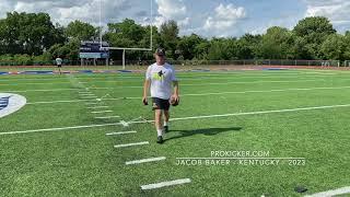 JACOB BAKER   TOP PROSPECT CAMP 2021   FIELD GOALS