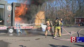 Connecticut firefighters stress Christmas tree safety