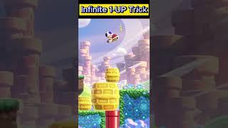 super mario bros wonder infinite 1-up trick