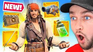 *NEW* Fortnite MYTHIC UPDATE - Pirates of the Caribbean! (Free Battle Pass)