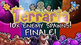 Can you BEAT Terraria with 10x spawn rates?! (Terraria Episode 19 - FINALE)