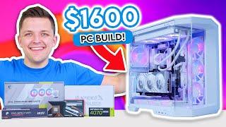 BEST $1600 Gaming PC Build 2024!  [Full Build Guide w/ 1440p Benchmarks]