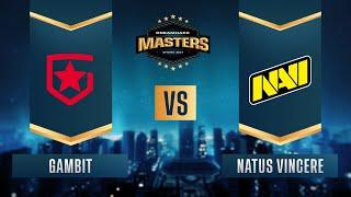 CS:GO - Gambit vs. Natus Vincere [Train] Map 3 - DreamHack Masters Spring 2021 - Grand-final