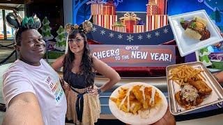 EPCOT New Years Eve 2024  Disney World food review 2025