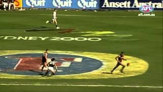 AFL Finals Moment - Michael Long's Running Goal