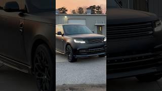 THE BOSS! Overfinch CUSTOM Range Rover LWB Orange Interior 