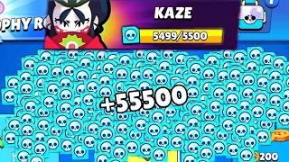 KAZE ULTRA LEGENDARY BRAWLER 5500 CREDITS BRAWL STARS NEW UPDATE