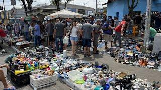 ESSA FEIRA DO ROLO É MUITO MOVIMENTADA E TEM DE TUDO