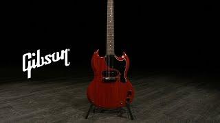 Gibson SG Junior, Vintage Cherry | Gear4music demo