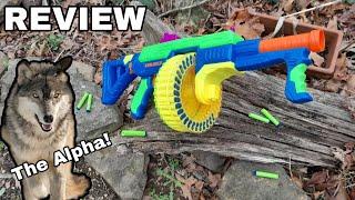 [REVIEW] Buzz Bee Adventure Force Alpha Auto 72 - The Alpha of Nerf Blasters!