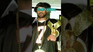 9 Pounds Of Gold & Diamonds On The Wrist - Ghostface Killah Iconic Hip Hop Bracelet - Harlembling