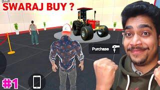 Nishu Deshwal Swaraj Tractor in Indian Theft Auto Simulator | Indian Vehicles Simulator 3D
