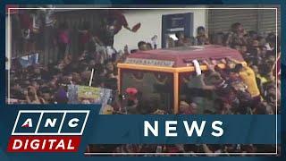 LOOK: Tens of thousands gather in Manila for traditional Traslacion of Jesus Nazareno | ANC