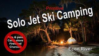 Solo Jet Ski Camping on the Econ River - Epic Florida Adventure! 