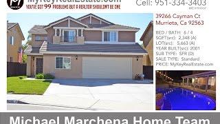 Pool Home for Sale in Murrieta California | 39266 Cayman Ct Murrieta 92563