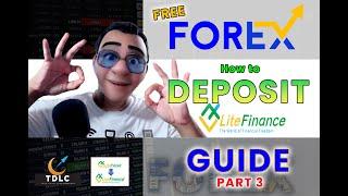 HOW TO DEPOSIT IN LITEFINANCE | part 3