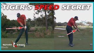 Tiger Woods' Swing Speed Secret - Can You Draw The Letter "J"?