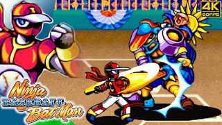 Ninja Baseball Bat Man - Captain Jose Longplay (Arcade) [4K/60FPS]