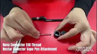 Nova Connector 510 Thread Nectar Collector Vape Pen Attachment