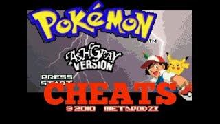 Pokemon Ash Grey Cheats