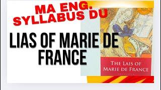 MARIE DE FRANCE | LIAS| MA ENGLISH | DELHI UNIVERSITY |DR ANJU GURAWA | #youtube #viralvideo