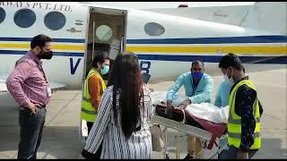 Air Ambulance service to Chennai, India.