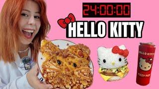 24 SAAT BOYUNCA HELLO KITTY! I SADECE PEMBE