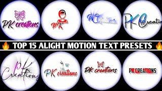 Master Alight Motion : Create Eye-Chatching Text Effects