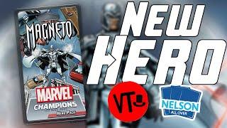 Marvel Champions Magneto Hero Preview with @VillainTheory