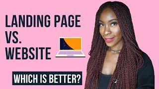 Landing Page Vs Website: Which do you need?