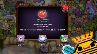 Unlocking epic clamble on plant island!!