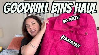 40+ Pieces from the Goodwill Outlet - Vintage treasures & designer gems to resell on Poshmark & Ebay