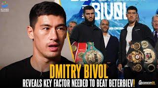 Dmitry Bivol reveals KEY factor NEEDED to beat Artur Beterbiev & says DESTINY has led him here 