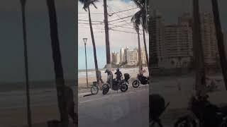 Ladrão se deu mal no Guarujá