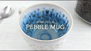 Making a Pebble Cup from start to finish - Satisfying Pottery