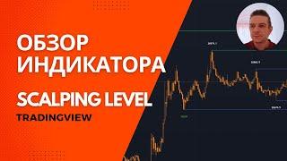 Обзор индикатора "Scalping level". Индикатор уровней TradingView для скальпинга.