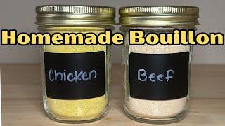 Homemade “Beef” & “Chicken” Bouillon Powder! Vegetarian and Vegan!