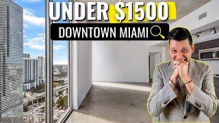 What $1,450 Rent gets YOU in Miami | Downtown Apartments Tour