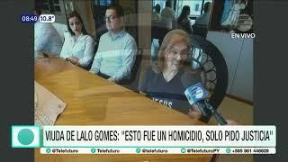 La viuda de Lalo Gomes dijo que ''esto fue un homicidio'' y pidió Justicia